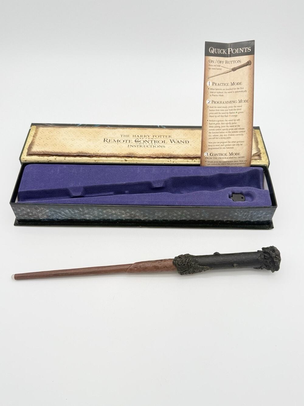 Harry Potter Remote Control Wand 14" Wizarding World By Noble Collection